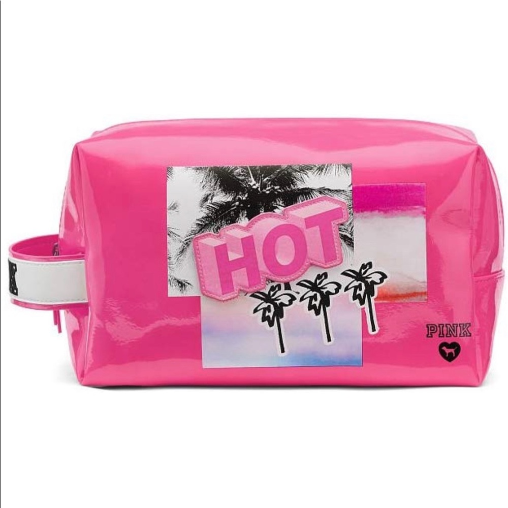Victoria's Secret PINK Beauty Pouch Bag w/handle